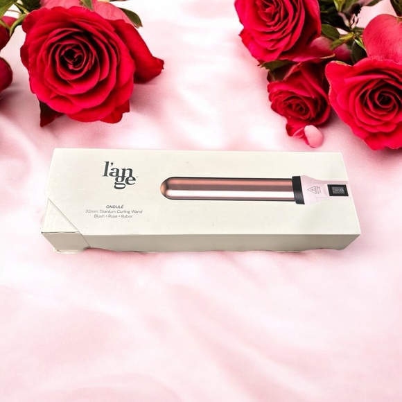 Ondulé Blush 1.25" (32MM) Titanium Curling Wand for Beach Waves